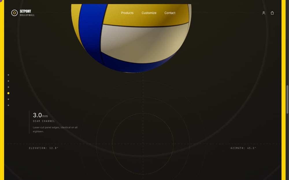 Setpoint Volleyball - Match Ball Product Site — gallery 3
