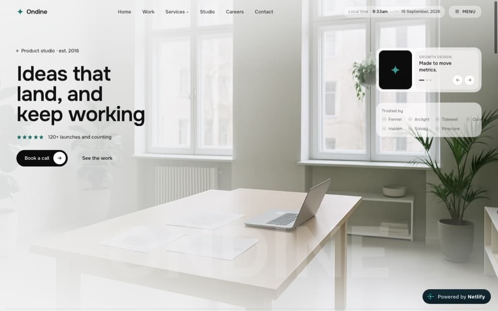 Ondine - Digital Product Studio
