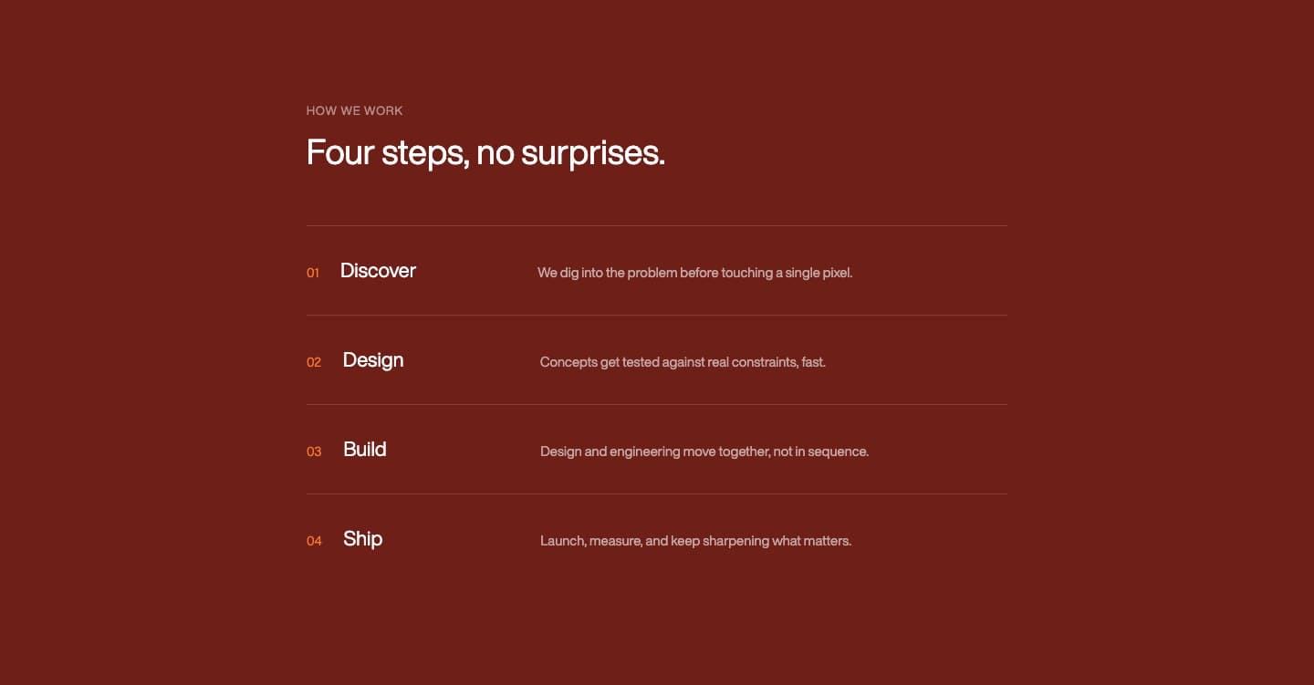 Tuft: Interactive Studio Landing Page — gallery 4
