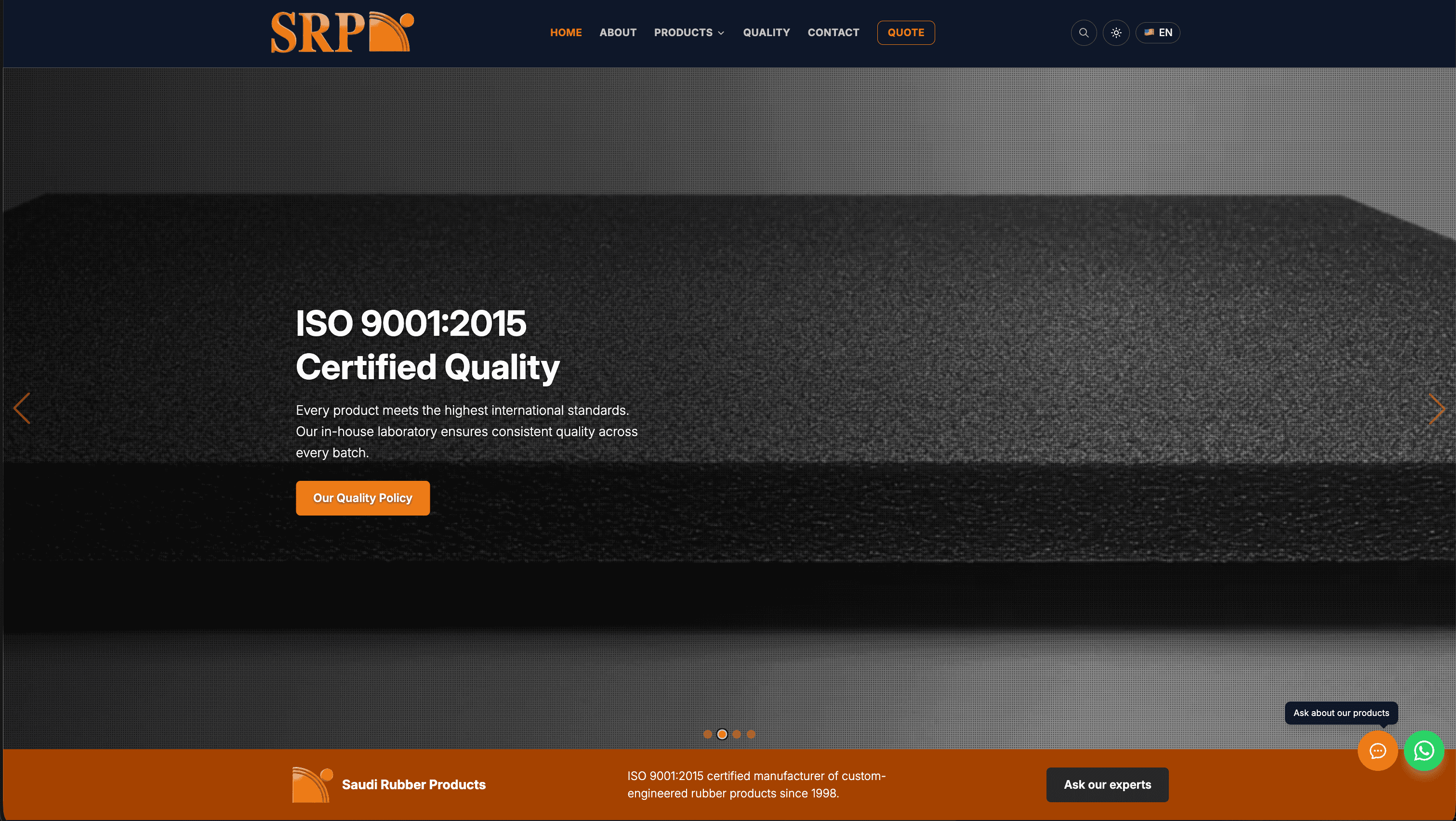SRP Corporate Website