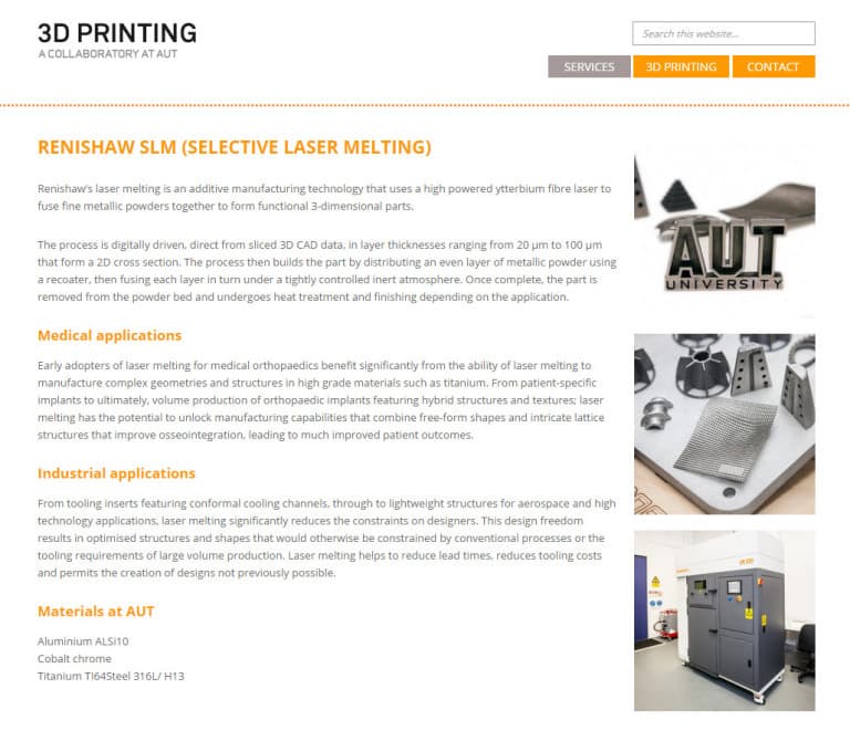 AUT 3D Printing — gallery 5