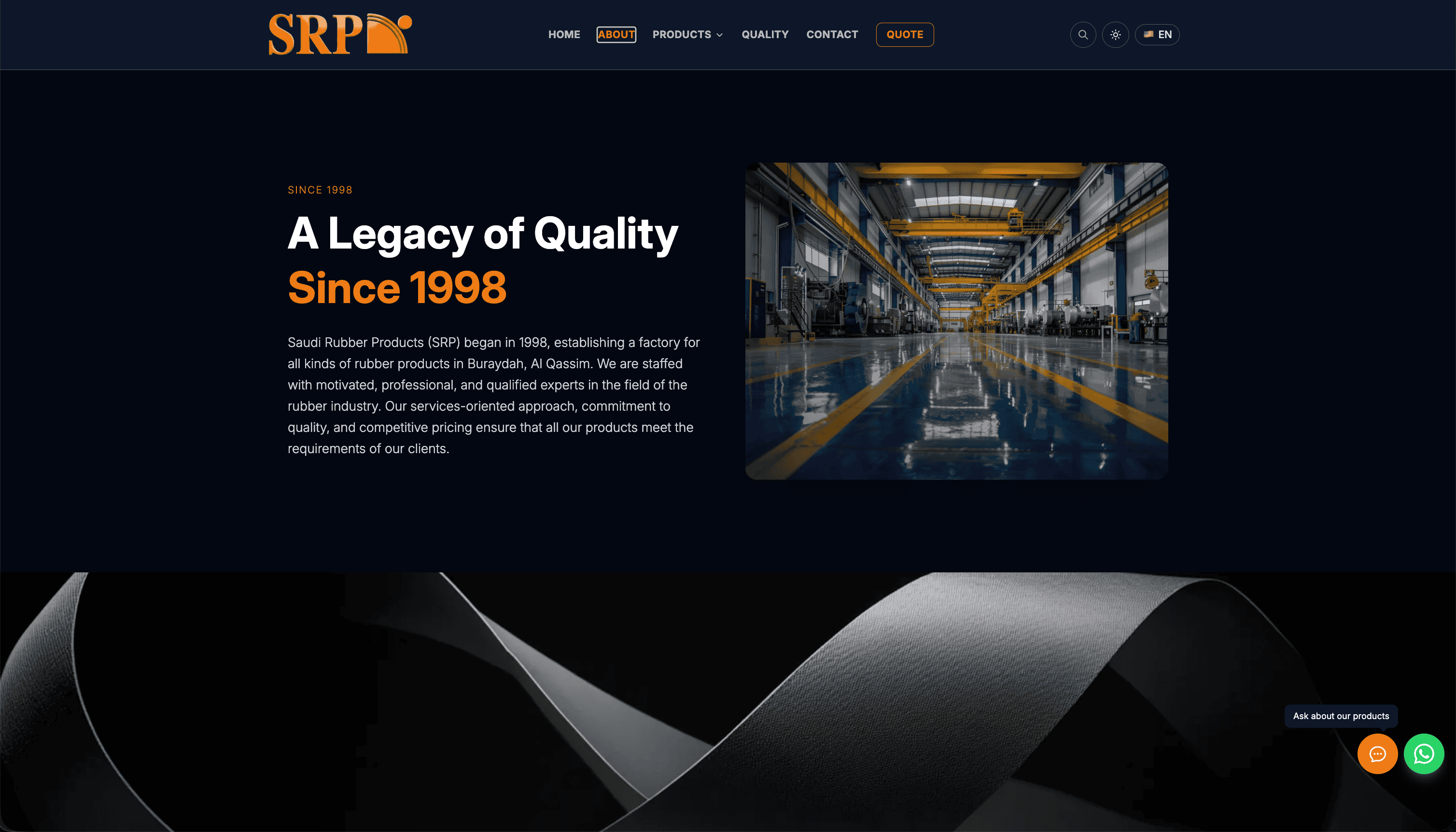 SRP Corporate Website — gallery 2