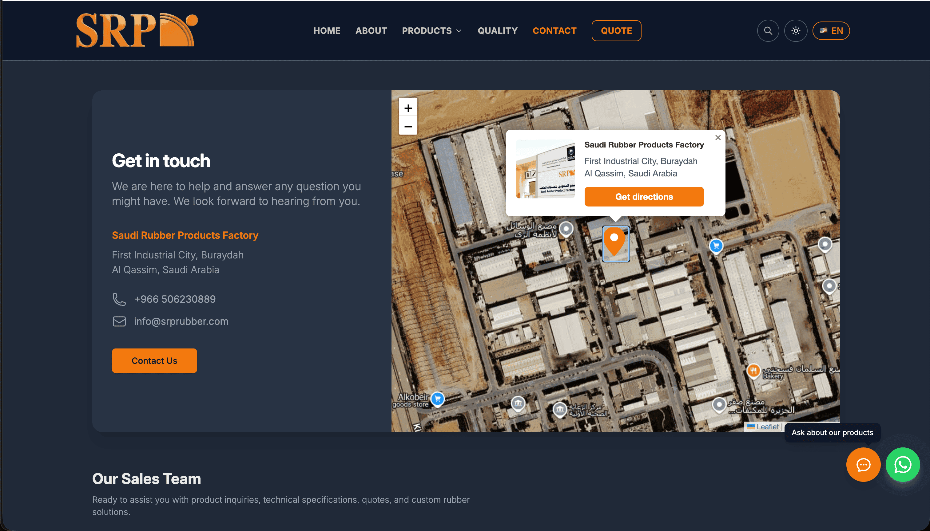SRP Corporate Website — gallery 5