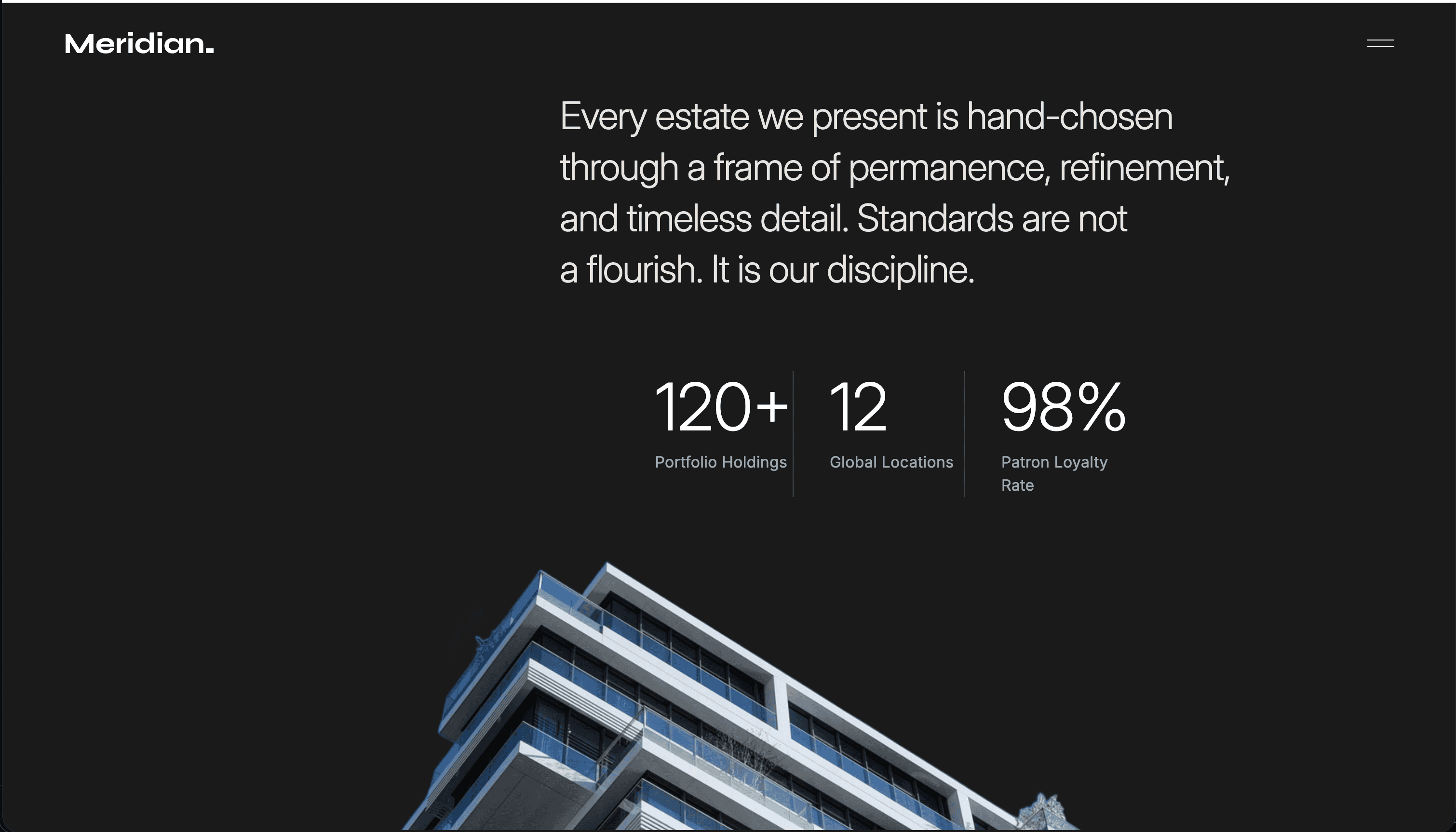 Meridian: Luxury Real Estate Landing Page — gallery 2