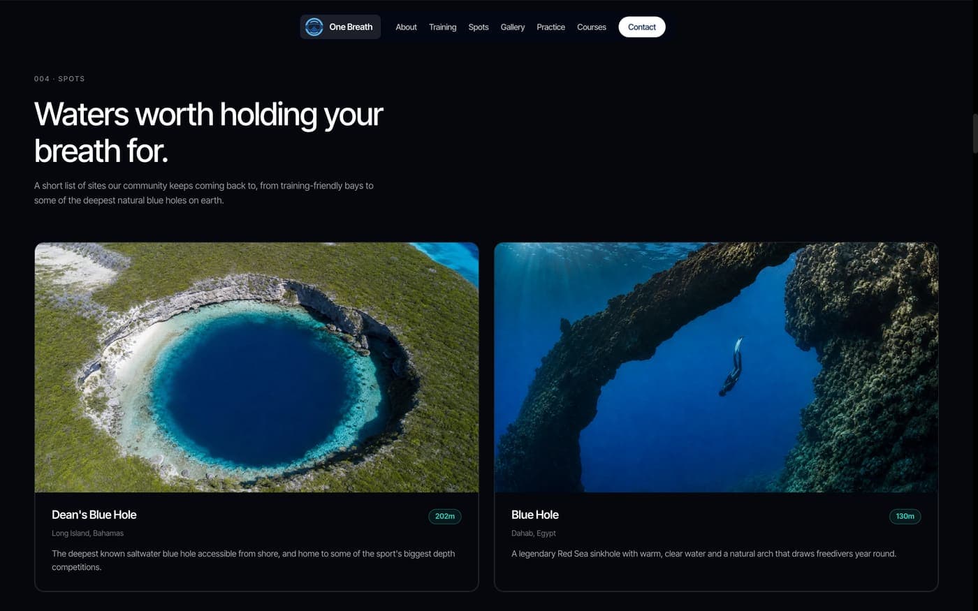 One Breath - Freediving Training & Community — gallery 3