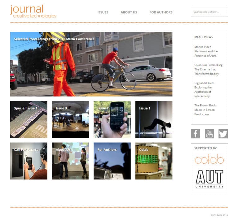 Journal of Creative Technologies — gallery 2